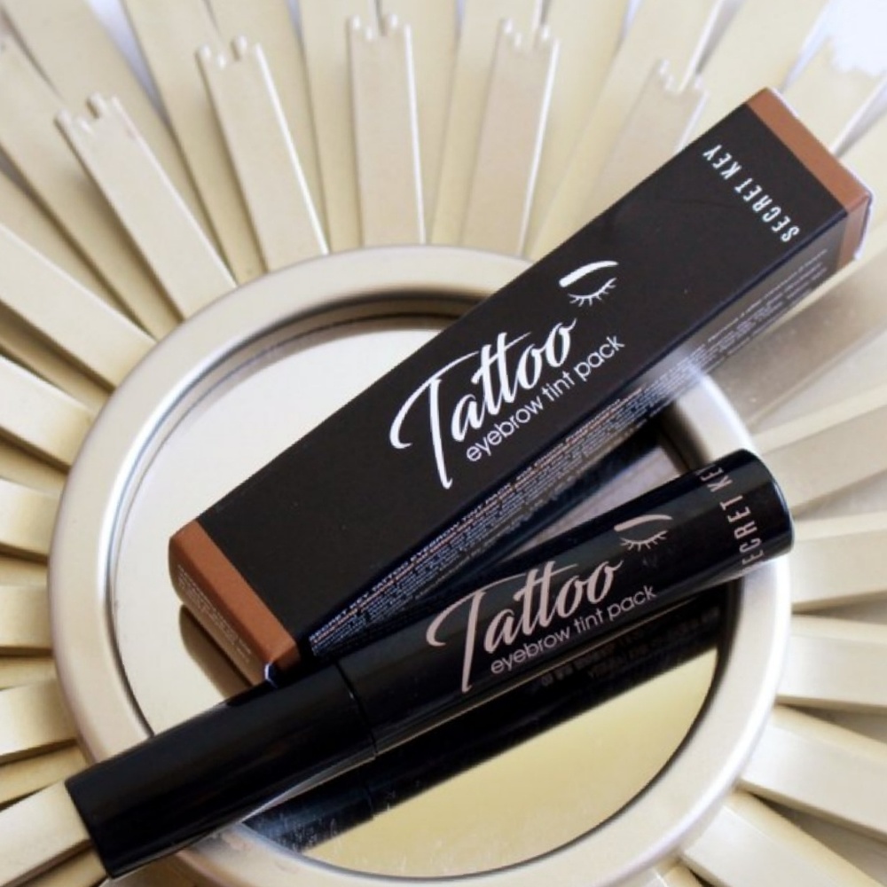 NIB TATTOO EYEBROW TINT PACK IN CAFE LATTE